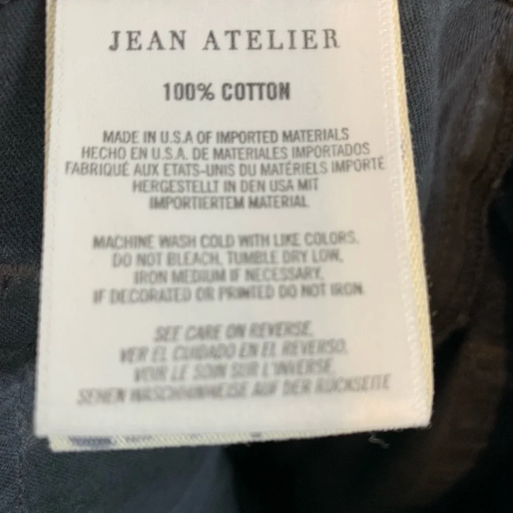 Jean Atelier Flip In Straight Leg Jeans Size 26